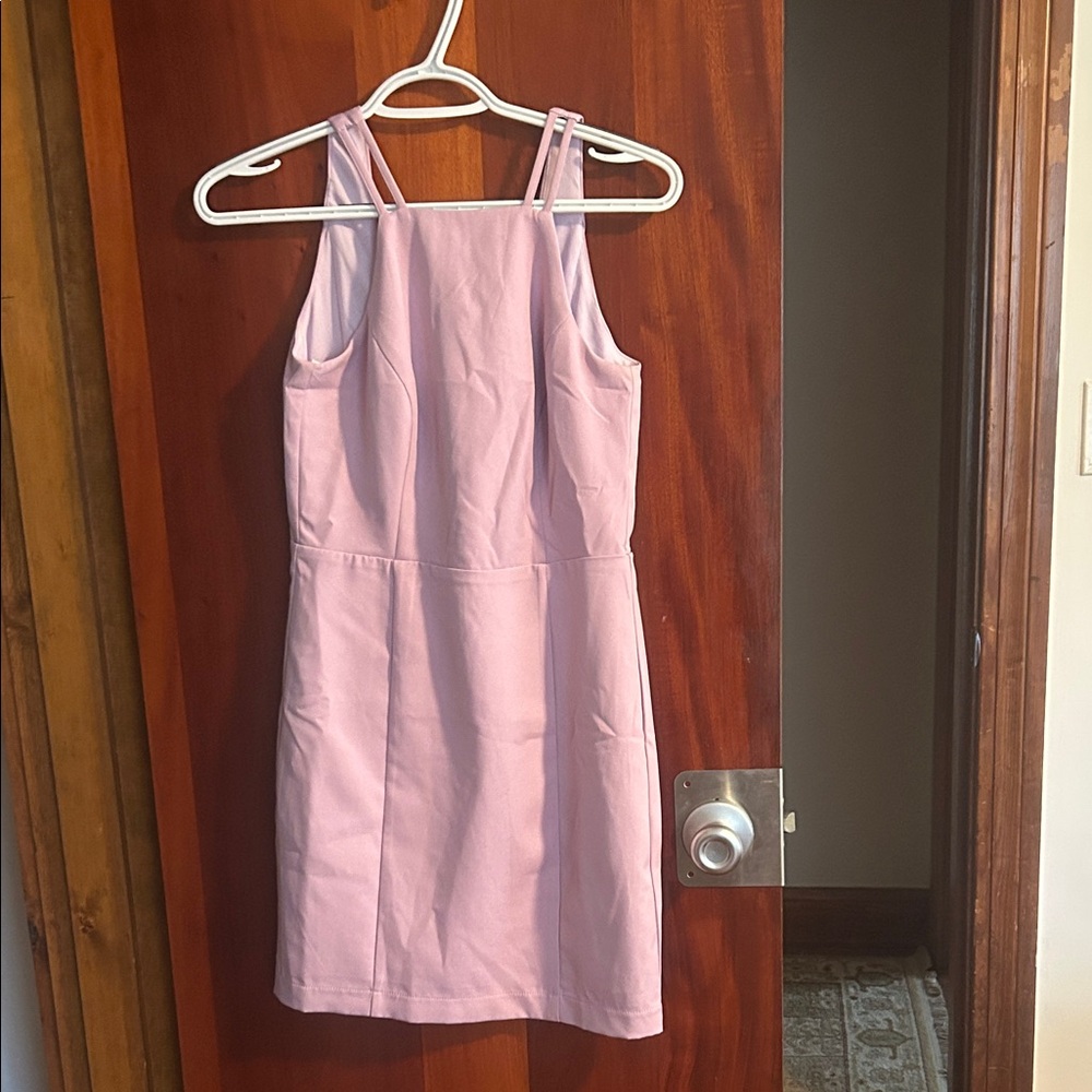 Lulus Elegant Light Pink / Lilic Dress